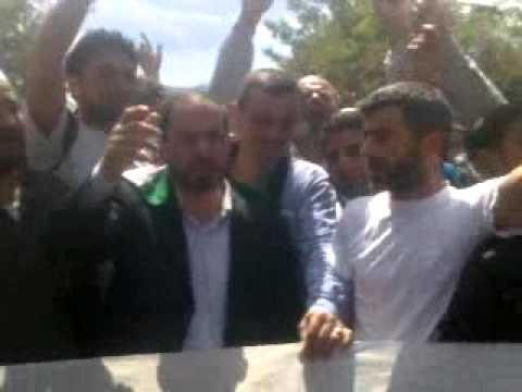 مشاركة مطيع البطين للمتظاهرين في مخيم الإصلاحية