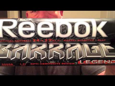 Senior Softball Bat Reviews (Reebok Barrage Legend)