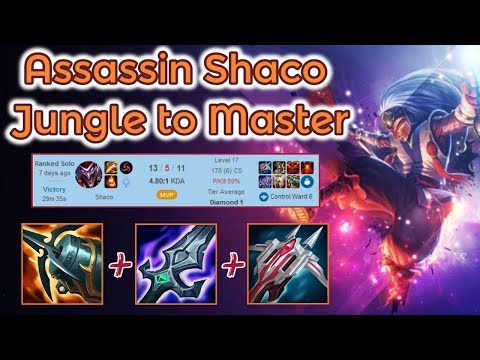 Tank Shred Shaco Diamond 1 Ranked - S12 [League of Legends] Full Gameplay - Infernal Shaco