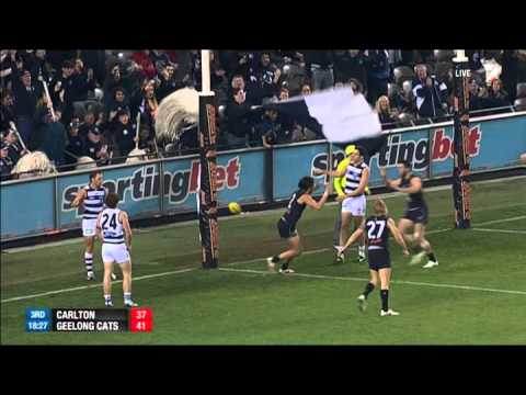 Round 21 AFL - Carlton v Geelong Highlights