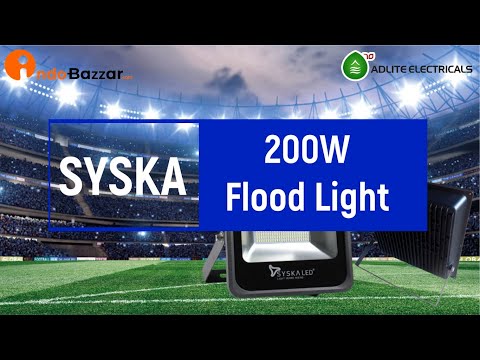 Model name/number: ble-100w-mg syska 100w flood light, for o...