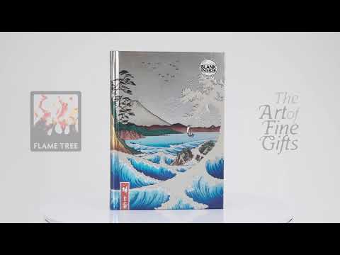 Блокнот Hiroshige: Sea at Satta Foiled Journal video 1