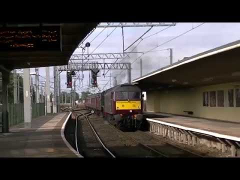 Scarboro Spa ECS. LMS 46115 Scots Guardsman+47786. 5Z47. Carnforth. 14/07/14