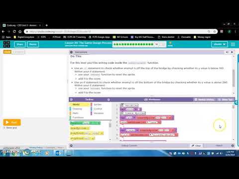 Code.org | Computer Science Discoveries | Unit 3 Lesson 20 part 3