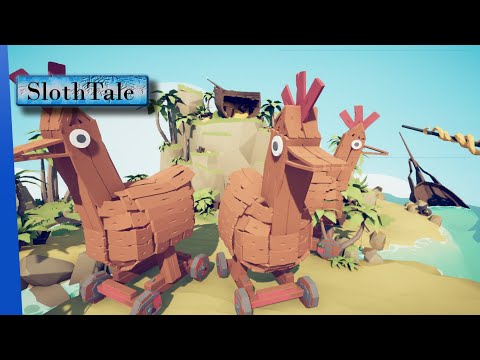 Does this TROJAN Tactic Works well? | TABS MOD ( 3x TROJAN CHICKEN vs Every Faction )