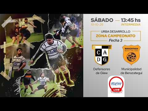 Defensores de Glew vs. Mun. de Berazategui- URBA Desarrollo Zona Campeonato Intermedia Fecha 3