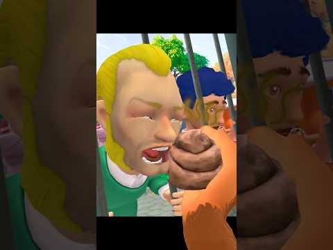【猿VR】🐒猿 VS 来場者🧑&zwj;🤝&zwj;🧑&zwj;part1 I Am Monkey VR #vr #game #funny