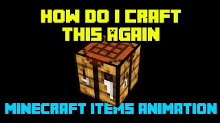 &quot;How Do I Craft This Again? (Remix)&quot; with Minecraft items, A Parody of &quot;When Can I See You Again?&quot;