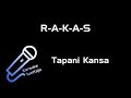 Tapani Kansa R A K A S Karaoke