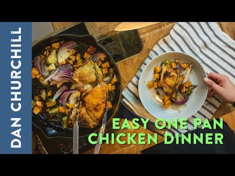EASY ONE PAN CHICKEN DINNER (PALEO)