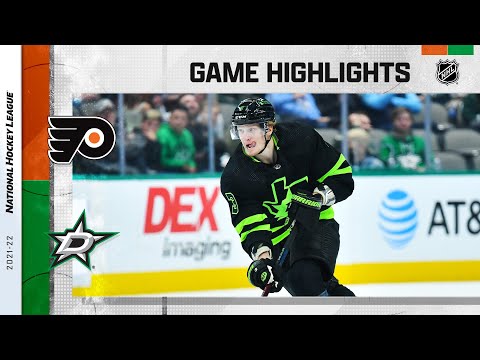 Flyers @ Stars 11/13/21 | NHL Highlights