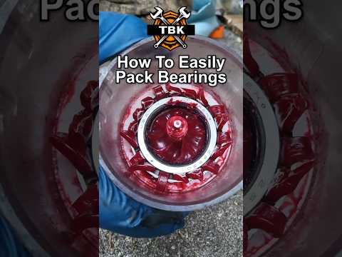 This Lisle Bearing Packer Makes Greasing Bearings SO Easy! #Shorts