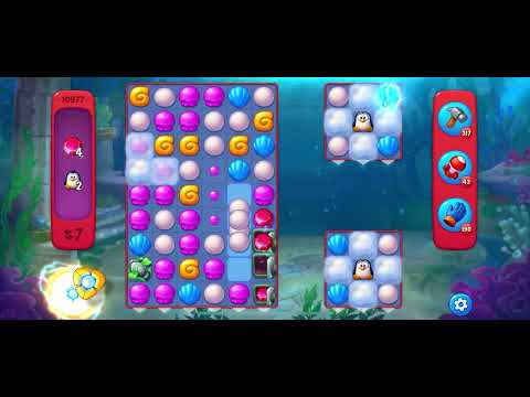 Fishdom Hard level 10977 no boosters フィッシュダム ハード