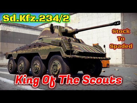 Stock To Spaded - Sd.Kfz.234/2 - Should You Crew/Spade It? [War Thunder]