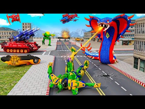 Spider Tank Robot Car Game | Android Gameplay 06