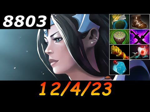 Dota 2 Mirana 8803 MMR 12/4/23 (Kills/Deaths/Assists) Ranked Full Gameplay
