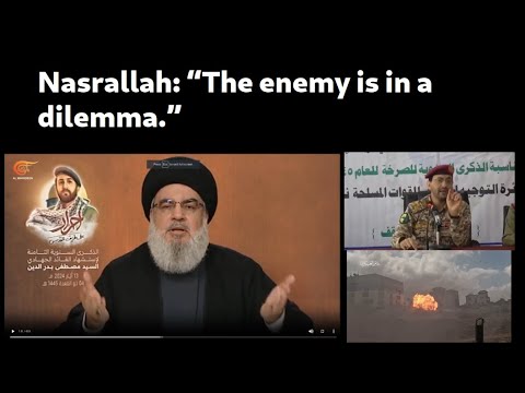 Gaza War Sit Rep Day 220: Nasrallah Speaks and Battles Rage