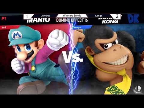 Smash Ultimate - Duwang (Mario) vs. Konga (Donkey Kong) - DE16 Singles Winners Semis