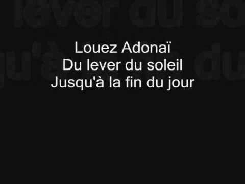 Paul Baloche - Louez Adonaï lyrics