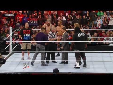 Zack Ryder,John Cena,Big Show Vs Mark Henry,Kane,Jack Swagger RAW