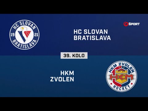 39. kolo: HC Slovan Bratislava – HKM Zvolen 2:3 pp (HIGHLIGHTY)