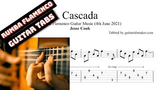 Jesse Cook - Cascada TAB - Rumba Flamenco Guitar Tabs (PDF + Guitar Pro)
