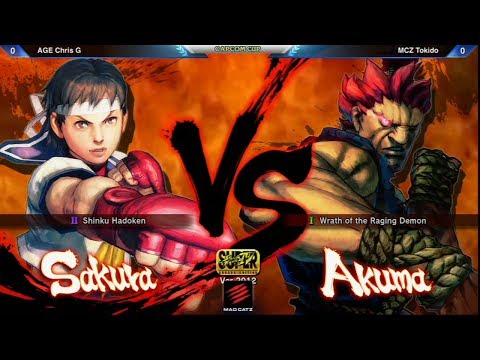 Chris G (Sakura) vs Tokido (Akuma) - Capcom Cup 2013 SSF4: AE Ver. 2012