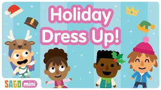 Sago Mini Holiday Dress Up ❄️🧤 | Dress Up For Kids | Sago Mini World