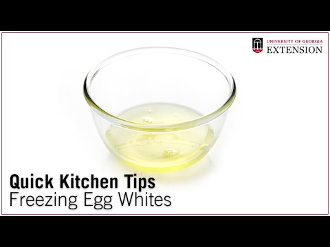 Quick Kitchen Tips: Freezing Egg Whites