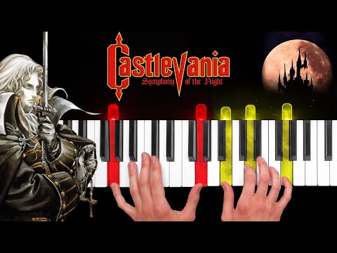 Wood Carving Partita - Castlevania SOTN - Piano Cover & Tutorial