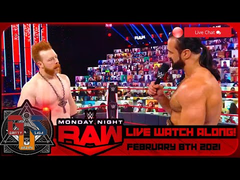 WWE RAW Live Stream Full Show Watch Along | February 8 2021 Reactions & Review