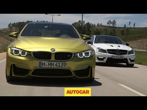 Performance coupes go head-to-head: BMW M4 vs. Mercedes-Benz C63 AMG