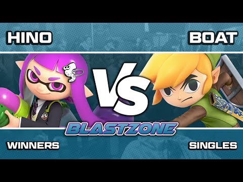 PSG Blastzone: Hino (Inkling) vs Boat (Toon Link) - Winners Round 2