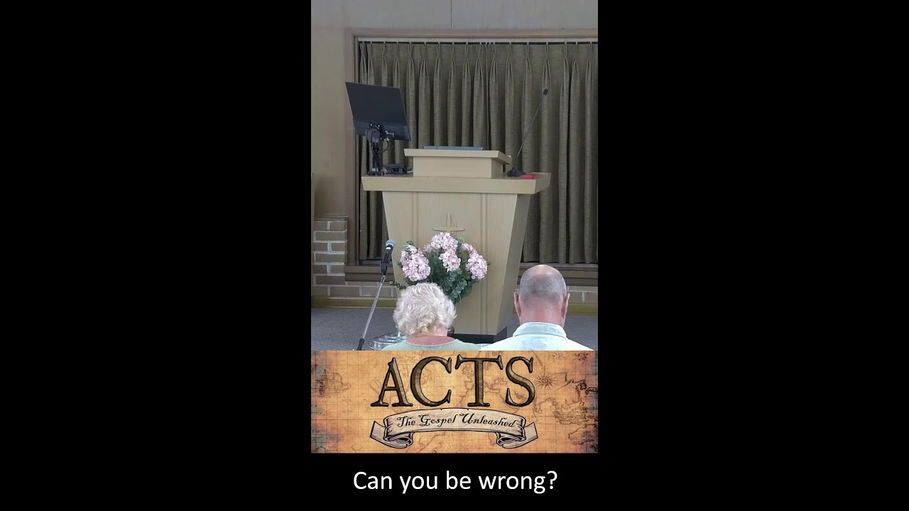 Can You Be Wrong?