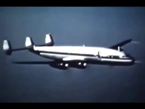 Lockheed L-1049 Super Constellation Promo Film - 1952