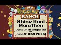 Announcing Ranch Week! A New Gen 3-4 Shiny Pokémon Hunting Event!