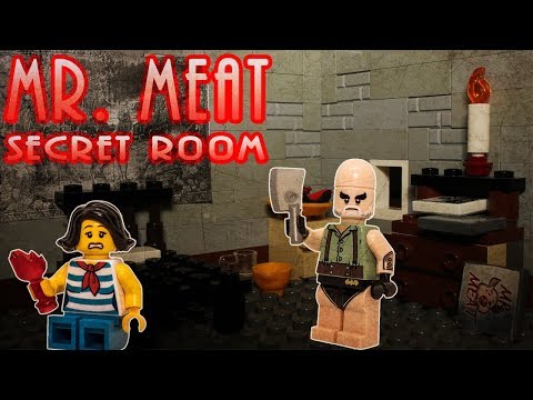 LEGO Mr. Meat Secret Room horror game stop motion