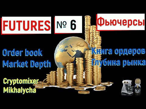 Futures. Market Depth and order book. №6 / Фьючерсы. Глубина рынка и книга ордеров. №6