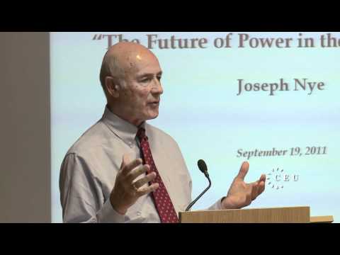 Joseph Nye on global power in the 21st century, the full lecture at Central European University