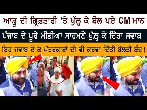 CM Mann Statement on Bharat Bhushan Ashu