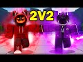 DOMINATING 2v2 Ranked with a FAMOUS YOUTUBER in ROBLOX The Strongest Battlegrounds...