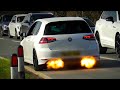 MK7 Golf R Brutal Anti Lag And Accelaration Sounds