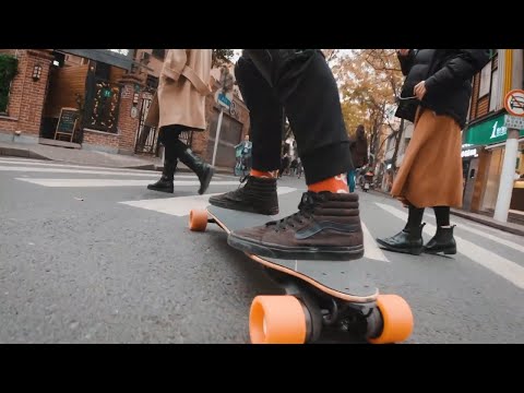 Great acceleration and brakes! WowGo 3X electric skateboard