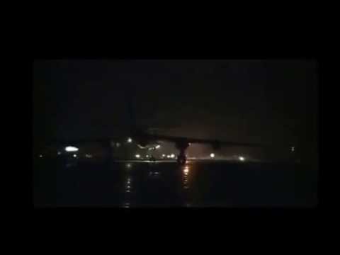 Tu-95MS missile-carrying aircraft strike against ISIS objects in Syria