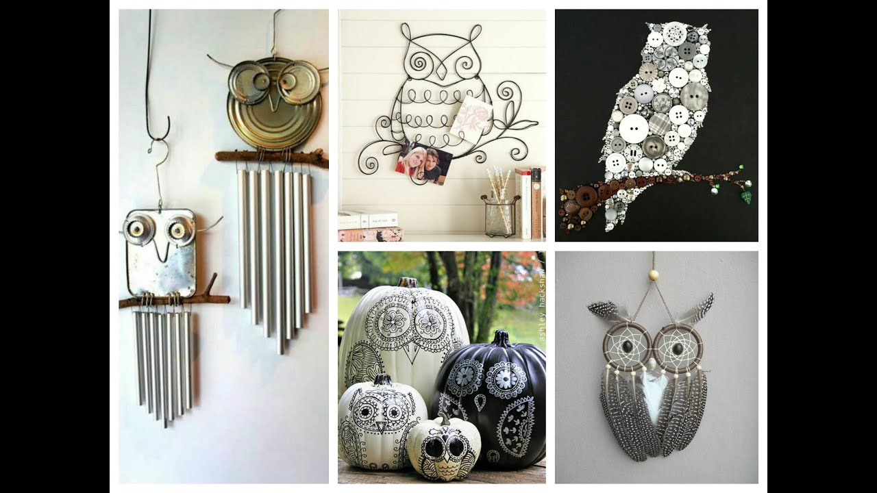 Owl Craft Ideas – DIY Owls Decorations