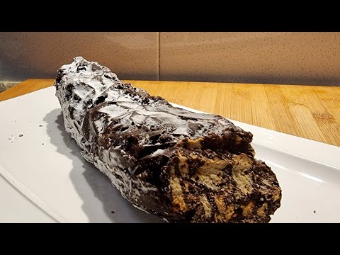 Cómo hacer Salami de Chocolate - ✅ Sin huevo ne mantequilla