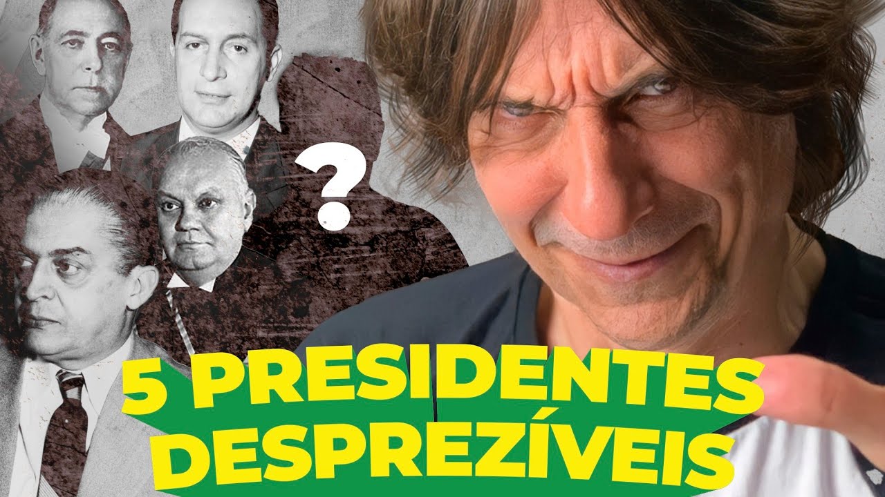 5 PRESIDENTES DESPREZÍVEIS - EDUARDO BUENO