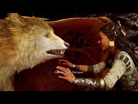 Atreus Transformation into wolf knowing about death of Kratos God Of War Ragnarok