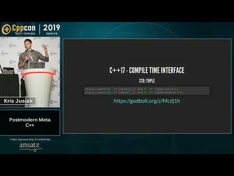 Postmodern Meta C++ - Kris Jusiak - CppCon 2019