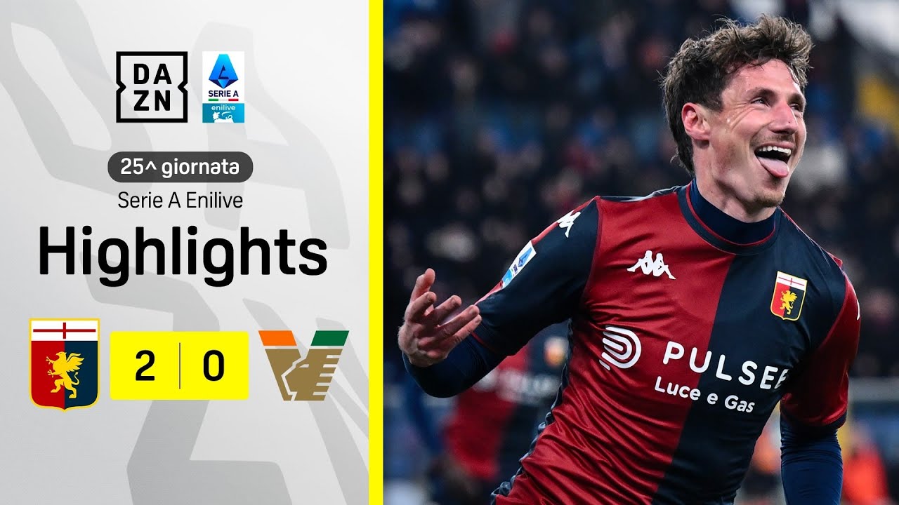 PINAMONTI e CORNET fanno volare VIEIRA: Genoa-Venezia 2-0 | Serie A Enilive | DAZN Highlights